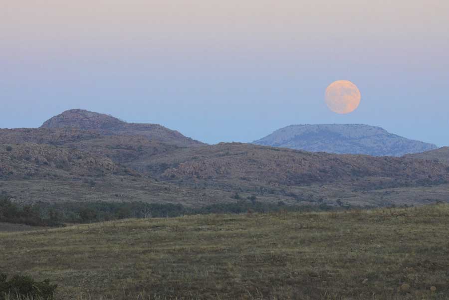 landscape photography super moon mt scott wichita wildlife refuge